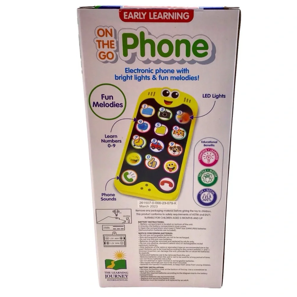 Learning Journey On The Go Phone (NWT)